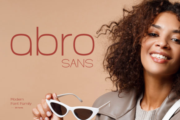 Abro: A Modern Sans Serif Font