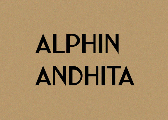 Alphin Andhita: A Clean Typeface That Elevates Your Brand