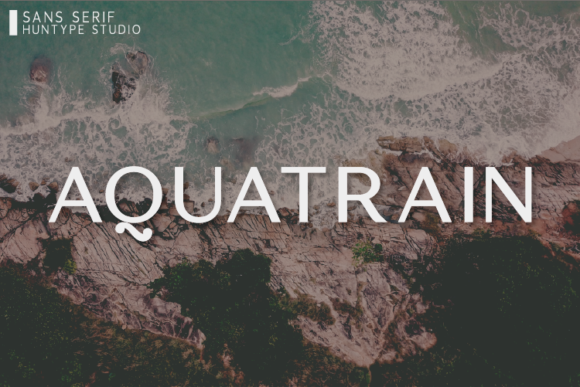 Aquatrain: A Modern Sans Serif Font