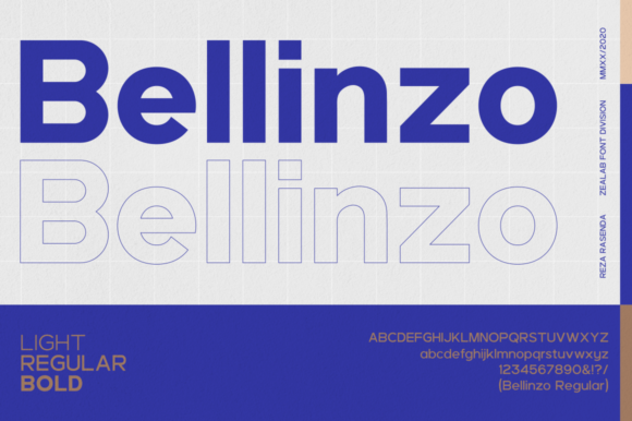 Bellinzo: A Modern Sans Serif Font