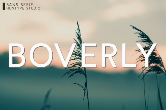 Boverly: A Modern Font for Digital Marketing