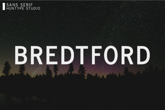 Bredtford: A Modern Sans Serif Font