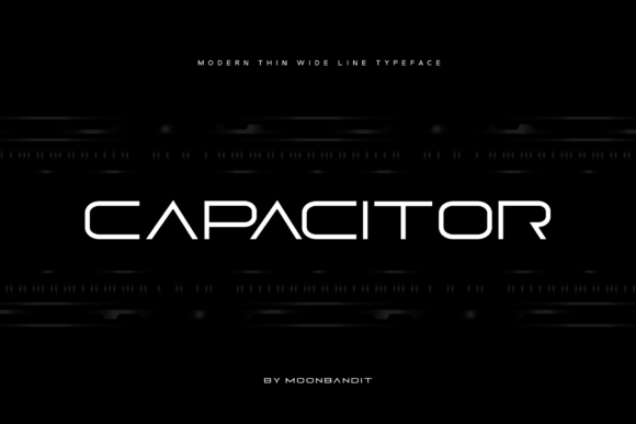 Capacitor: A Font That Elevates Your Brand