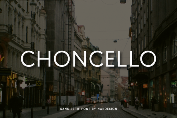 Choncello: A Font for Creative Campaigns