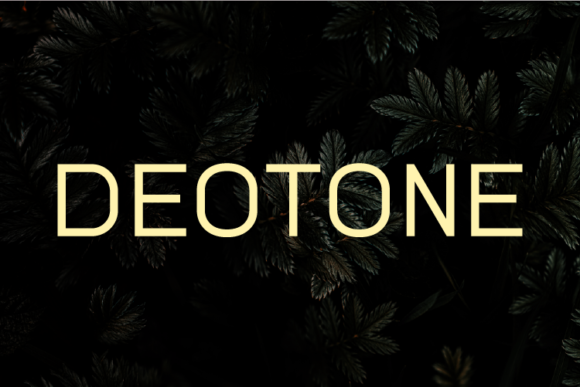 Deotone: A Bold Sans Serif for Real Design Work