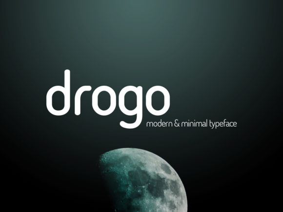Drogo Font: A Minimal Typeface for Makers and Sellers