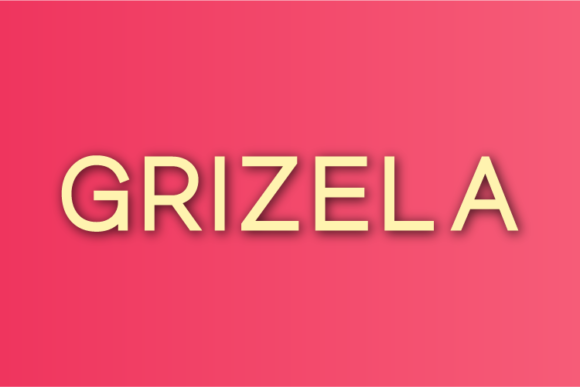 Grizela: A Modern Sans Serif for Web Design