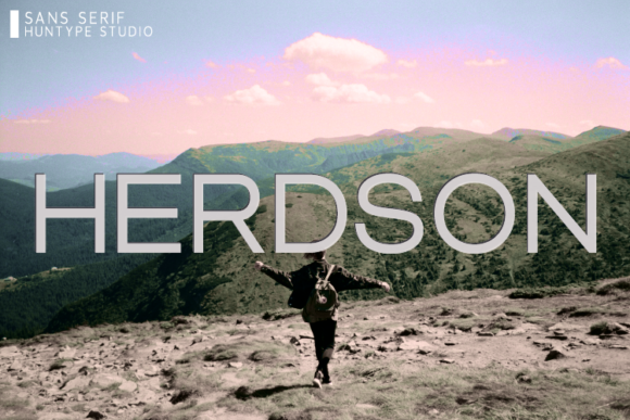 Herdson: A Minimal Typeface for Modern Web Design