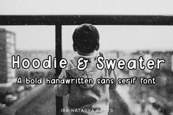 Hoodie Sweater: A Font for Creative Projects