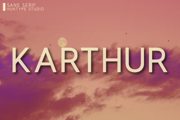 Karthur: A Minimal Sans Serif for Creative Projects