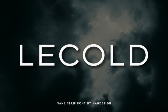 Lecold: A Font for Polished Branding