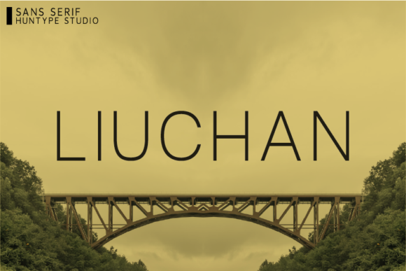 Liuchan Font: A Minimal Typeface for Craft Creators