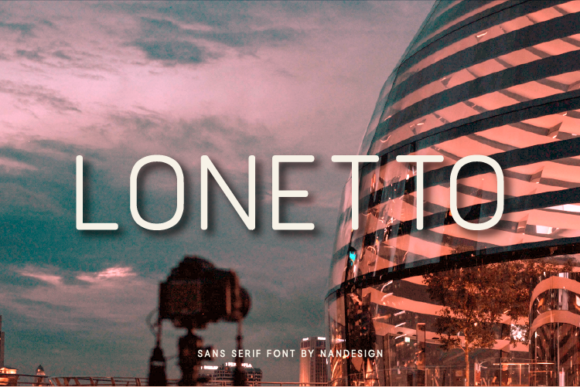 Lonetto Font: A Versatile Typeface for Web Design Projects