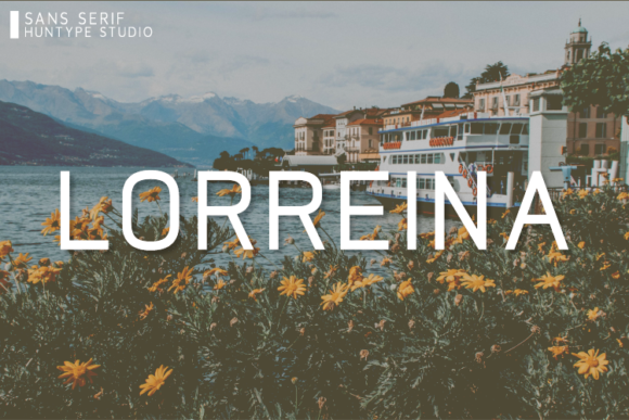 Lorreina: A Versatile Sans Serif Font