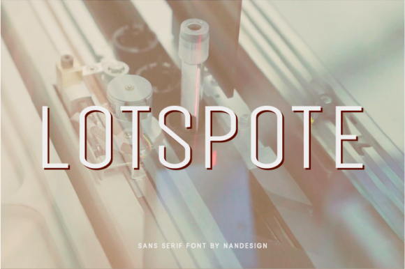 Lotspote: A Versatile Sans Serif Font for Editorial Design