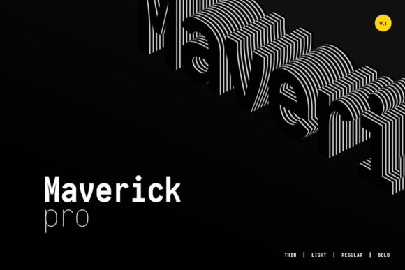 Maverick Pro: A Premium Sans Serif Typeface for Modern Campaigns