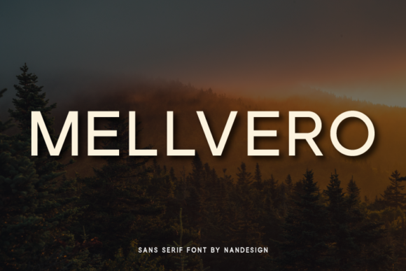 Mellvero: A Modern Sans Serif Font