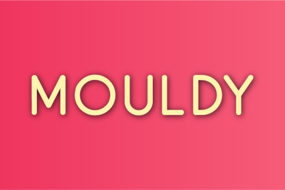 Mouldy: A Bold, Organic Sans Serif