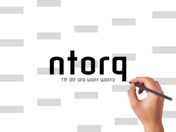 Ntorq: A Minimal Sans Serif Font for Modern Marketing