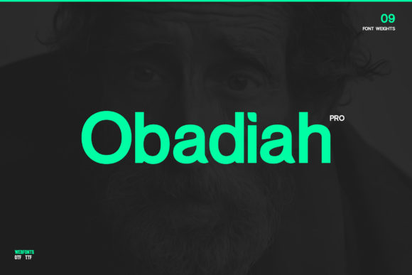 Obadiah Pro: A Professional Sans Serif Font for Small Business Branding