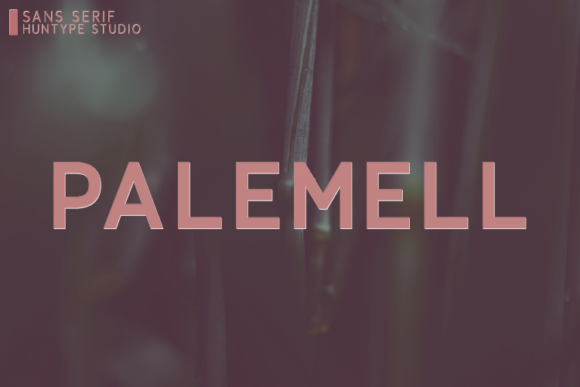 Palemell: A Simple, Natural Sans Serif Font for Editorial Design
