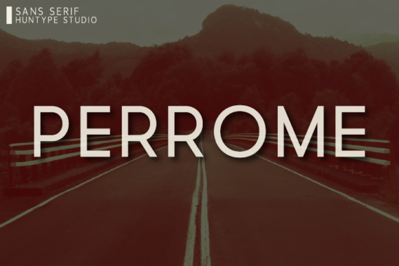 Perrome Font: Modern Sans Serif for Web Design
