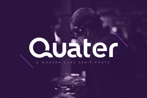 Quater: A Versatile Sans Serif for Campaigns