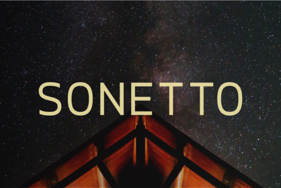 Sonetto: A Font for Polished Branding