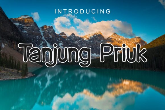 Tanjung Priuk: A Font for Creative Makers
