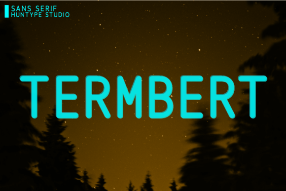 Termbert Font: A Polished Touch for Your Brand’s Visual Identity