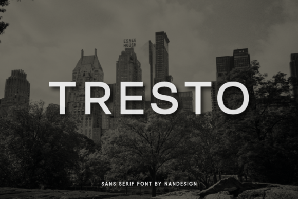 Tresto: A Modern Sans Serif
