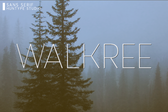 Walkree: A Fresh Take on Modern Typography